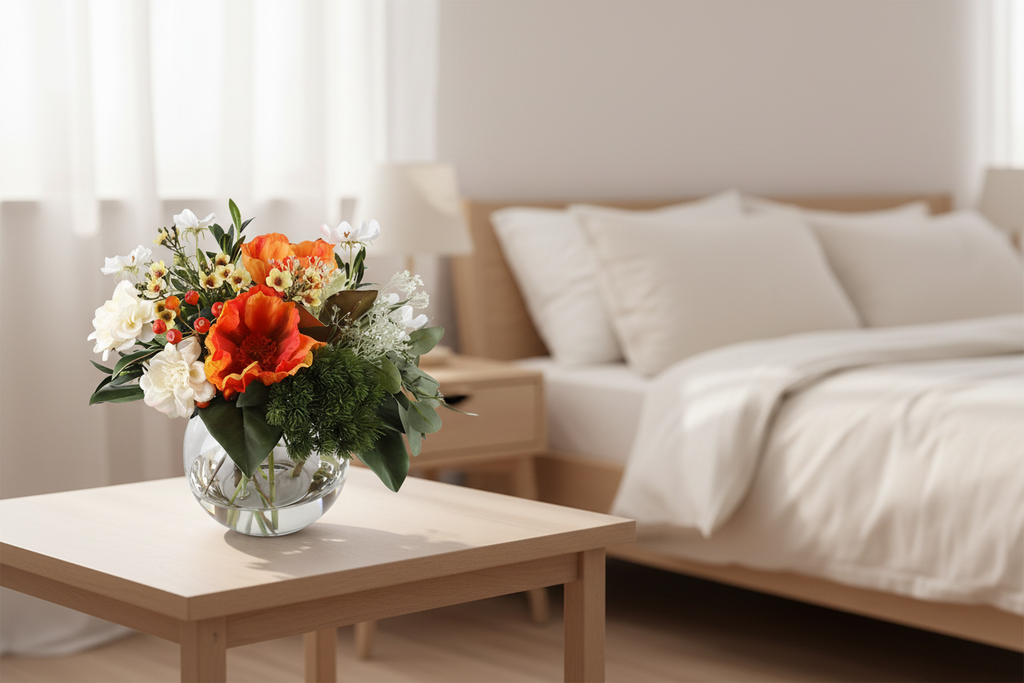 Wild Poppy Artificial Bouquet